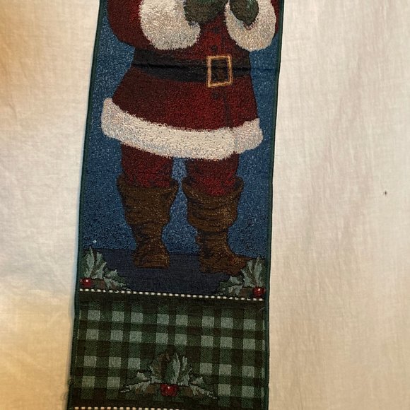 SANTA WALL TAPESTRY NEW SANTA HIMSELF CHRISTMAS - Picture 4 of 4